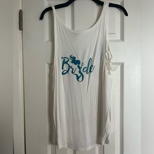 Bachelorette party tank for the bride!